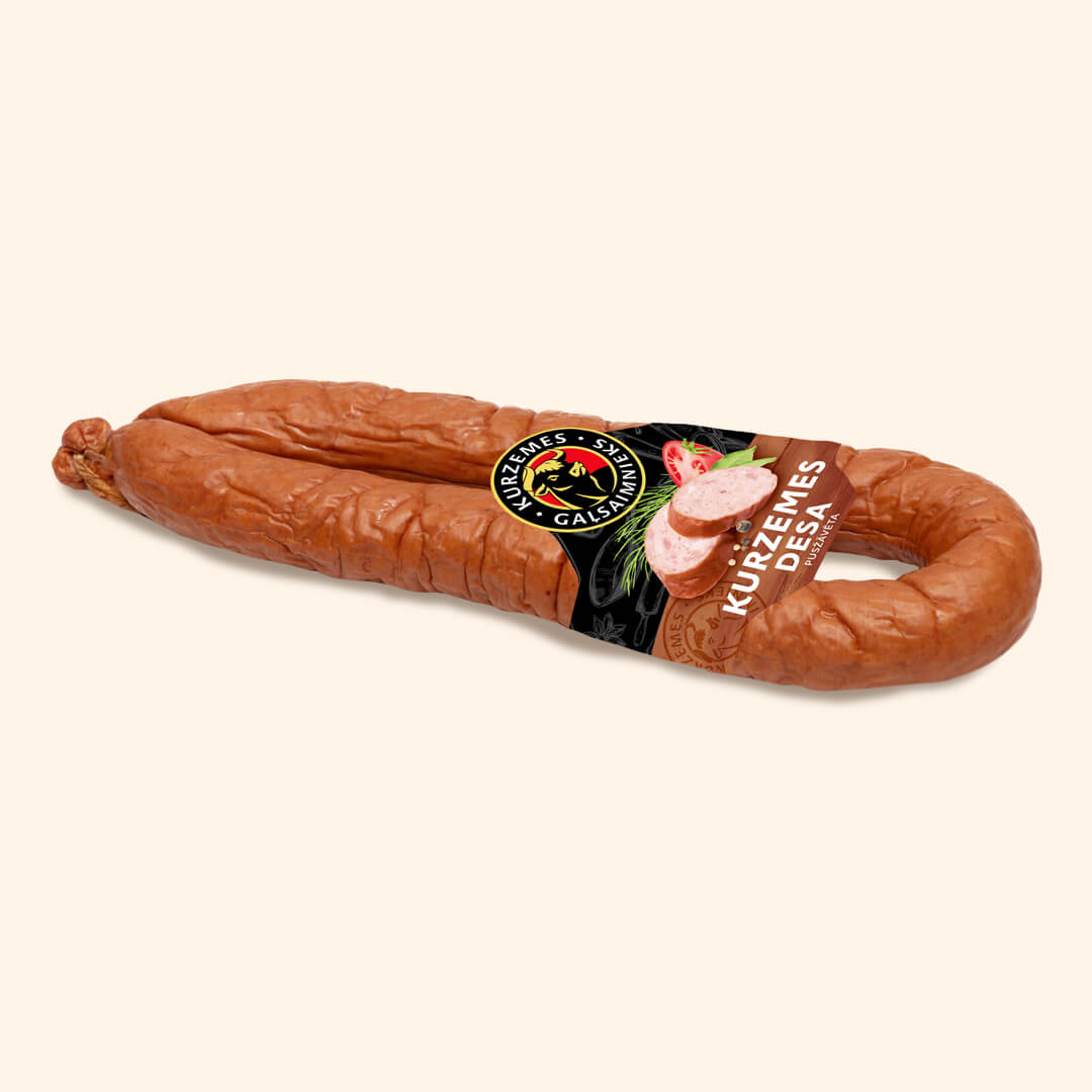 Semi-dried sausage “Kurzemes”